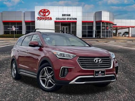 HYUNDAI SANTA FE 2018 KM8SR4HF6JU268930 image